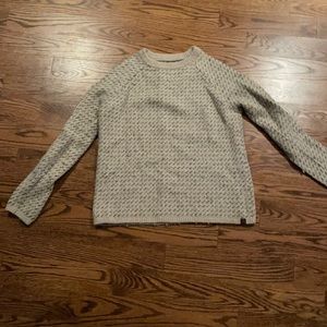 Roots Beige Wool Sweater